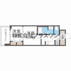 S-RESIDENCE日本橋Qualierの物件間取画像